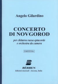 Concerto di Novgorod [2006] (Russian Gtr & Orch) available at Guitar Notes.