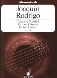 Concierto Madrigal (Amadeus Duo) available at Guitar Notes.