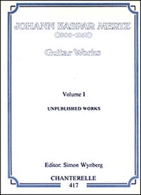 Guitar Works, Vol.1: Unpublished Works available at Guitar Notes.