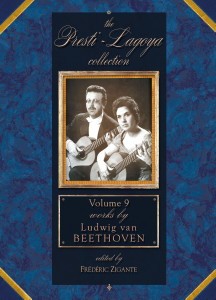 Presti-Lagoya Collection Vol.9: Beethoven available at Guitar Notes.