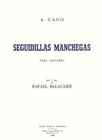 Seguidillas Manchegas (Balaguer) available at Guitar Notes.