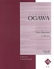 Trois chansons et danses available at Guitar Notes.