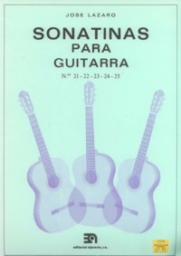 Sonatinas para guitarra: Nos.21-25 product illustration
