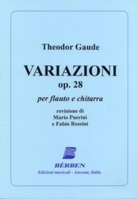Variazioni, op.28 (Puerini/Rossini) product illustration