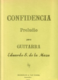Confidencia, preludio available at Guitar Notes.