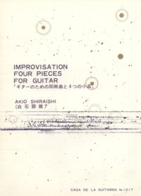 Improvisation; Four Pieces available at Guitar Notes.