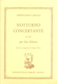 Notturno Concertante, op.118(Chiesa) available at Guitar Notes.