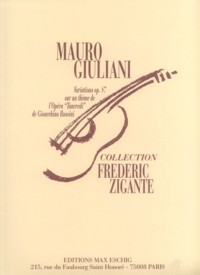 6 Variations, op.87(Zigante) available at Guitar Notes.