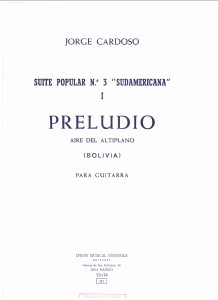 Preludio, aire de altiplano available at Guitar Notes.