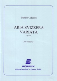 Aria svizzera variata, op.20(Rossini) available at Guitar Notes.