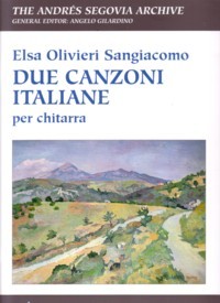 Due Canzoni Italiane (Gilardino/Biscaldi) available at Guitar Notes.