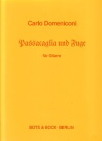 Passacaglia & Fuge, op.17 available at Guitar Notes.