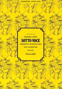 Sotto Voce, op.39 [Fl/Vn/Vc/Gtr] available at Guitar Notes.