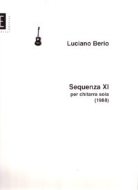 Sequenza XI available at Guitar Notes.