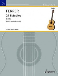24 Estudios available at Guitar Notes.