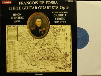 de Fossa: Three Guitar Quartets op.19 [NEW] [LP] product illustration