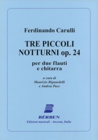 Tre Piccoli Notturni op.24 [2Fl/Gtr] available at Guitar Notes.