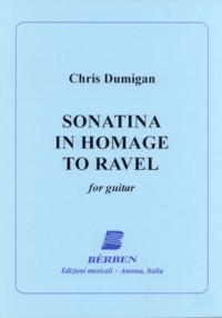 Sonatina in Homage to Ravel available at Guitar Notes.
