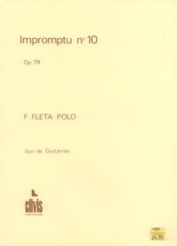 Impromptu no.10, op.79 available at Guitar Notes.