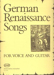German Renaissance Songs [Med Voc] product illustration
