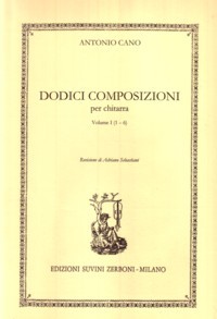 Dodici Composizioni: Vol.1(Sebastiani) available at Guitar Notes.