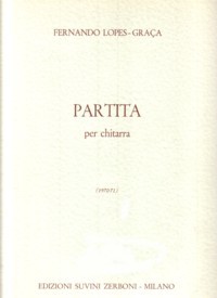 Partita available at Guitar Notes.