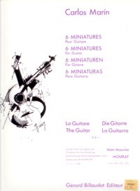 Six Miniatures(Mourat) available at Guitar Notes.