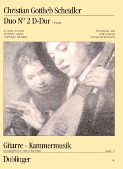 Duo no.2 in D (Scheit) available at Guitar Notes.