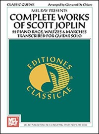 Complete Works of Joplin for Guitar(de Chiaro) available at Guitar Notes.