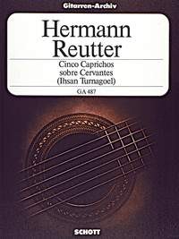 Cinco Caprichos sobre Cervantes available at Guitar Notes.