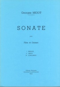 Sonate available at Guitar Notes.