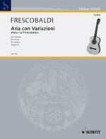 Aria detta la frescobalda(Segovia) available at Guitar Notes.