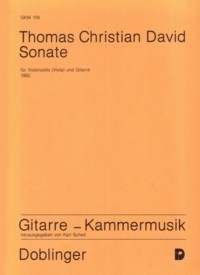 Sonata (Scheit) available at Guitar Notes.