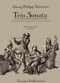 Trio Sonata no.5 in  a minor [Rec/Vn/Vc/Gtr] available at Guitar Notes.