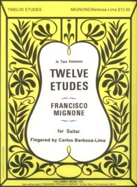 Twelve Etudes, Vol.2 available at Guitar Notes.