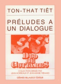 Preludes a un dialogue(Horreaux/Trehard) available at Guitar Notes.