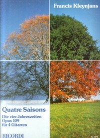 The Four Seasons, op.109 available at Guitar Notes.