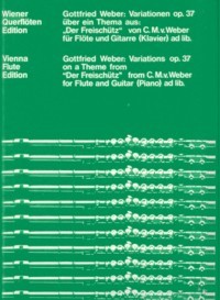 Variations on a theme of C.M. Weber, op.37 product illustration