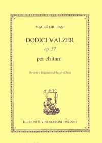 12 Valzer, op.57(Chiesa) available at Guitar Notes.