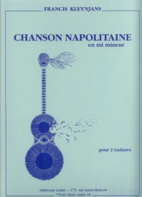 Chanson Napolitaine op.113 product illustration