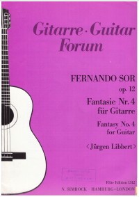 Fantasie no.4 op.12 (Libbert) available at Guitar Notes.