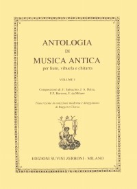 Antologia di Musica Antica Vol.1 available at Guitar Notes.