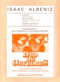 Menuet, En la Playa etc.(Horreaux/Trehard) available at Guitar Notes.