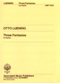 Three Fantasias available at Guitar Notes.