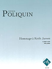 Hommage a Keith Jarrett available at Guitar Notes.