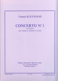 Concerto no.1, op.62 available at Guitar Notes.