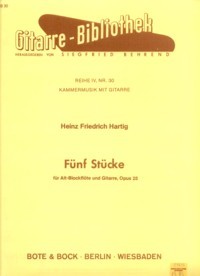 Five Pieces, op.25 [TR] available at Guitar Notes.