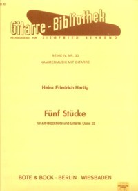 Five Pieces, op.25 [TR] product illustration