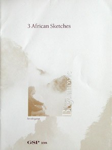 3 African Sketches available at Guitar Notes.