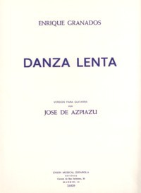 Danza lenta available at Guitar Notes.